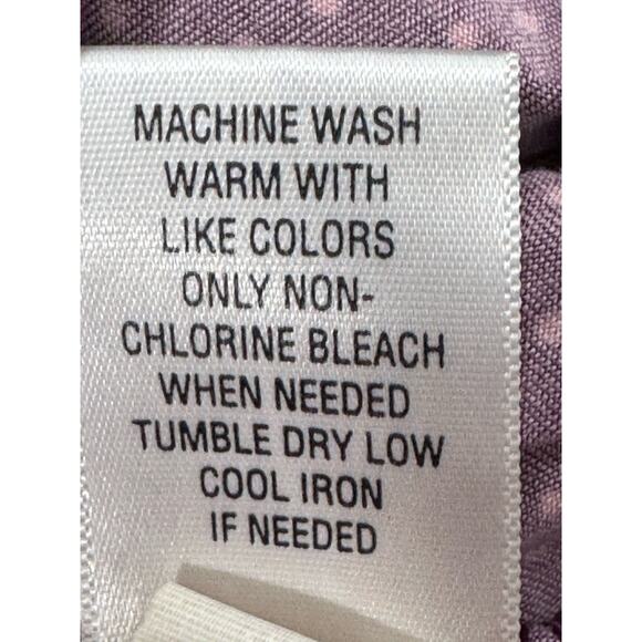 Apt. 9 Intimates Purple Polka Dot Chemise Nightgown Womens Large - Picture 10 of 10